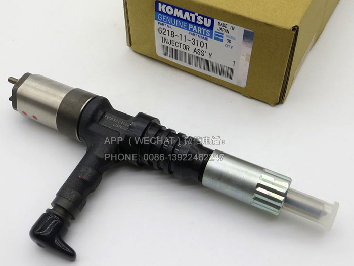 6218-11-3101,Komatsu Excavator Fuel Injector,6218-11-3100